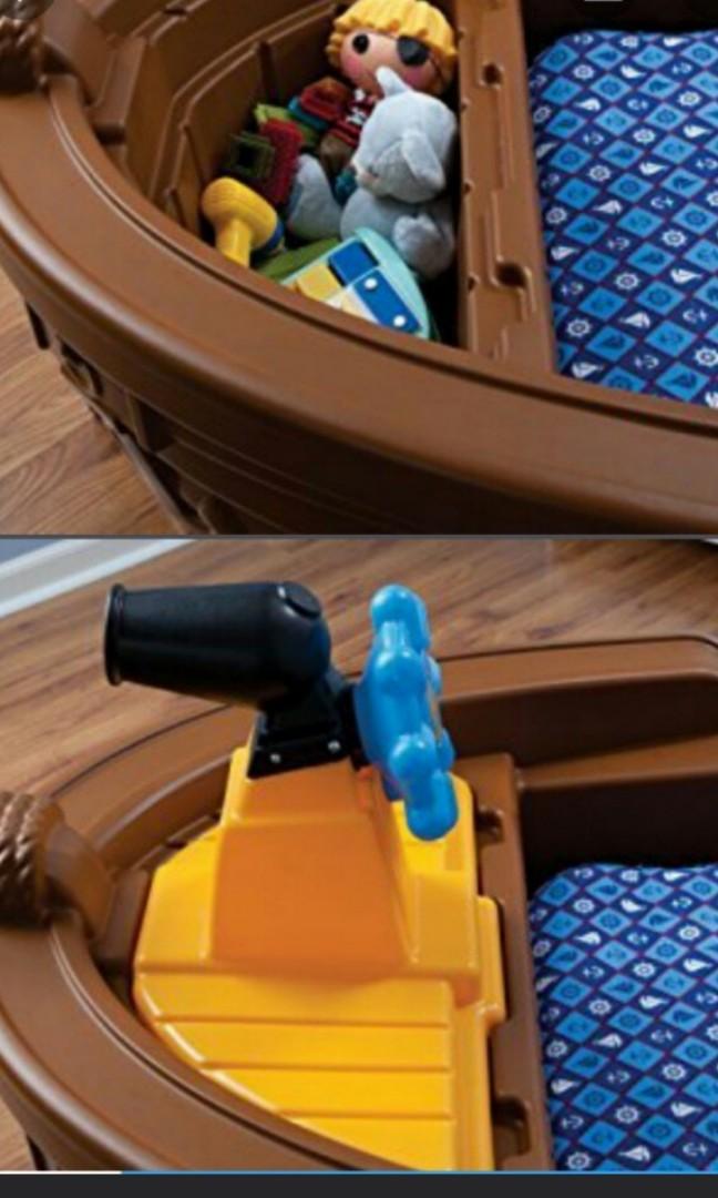 Little tikes Disney Jake the Pirate ship bed, Hobbies & Toys, Toys