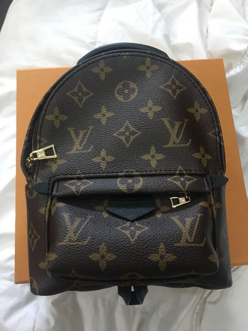 BNIB LV Palm Spring Mini Backpack Monogram Canvas GHW (S$2,650)