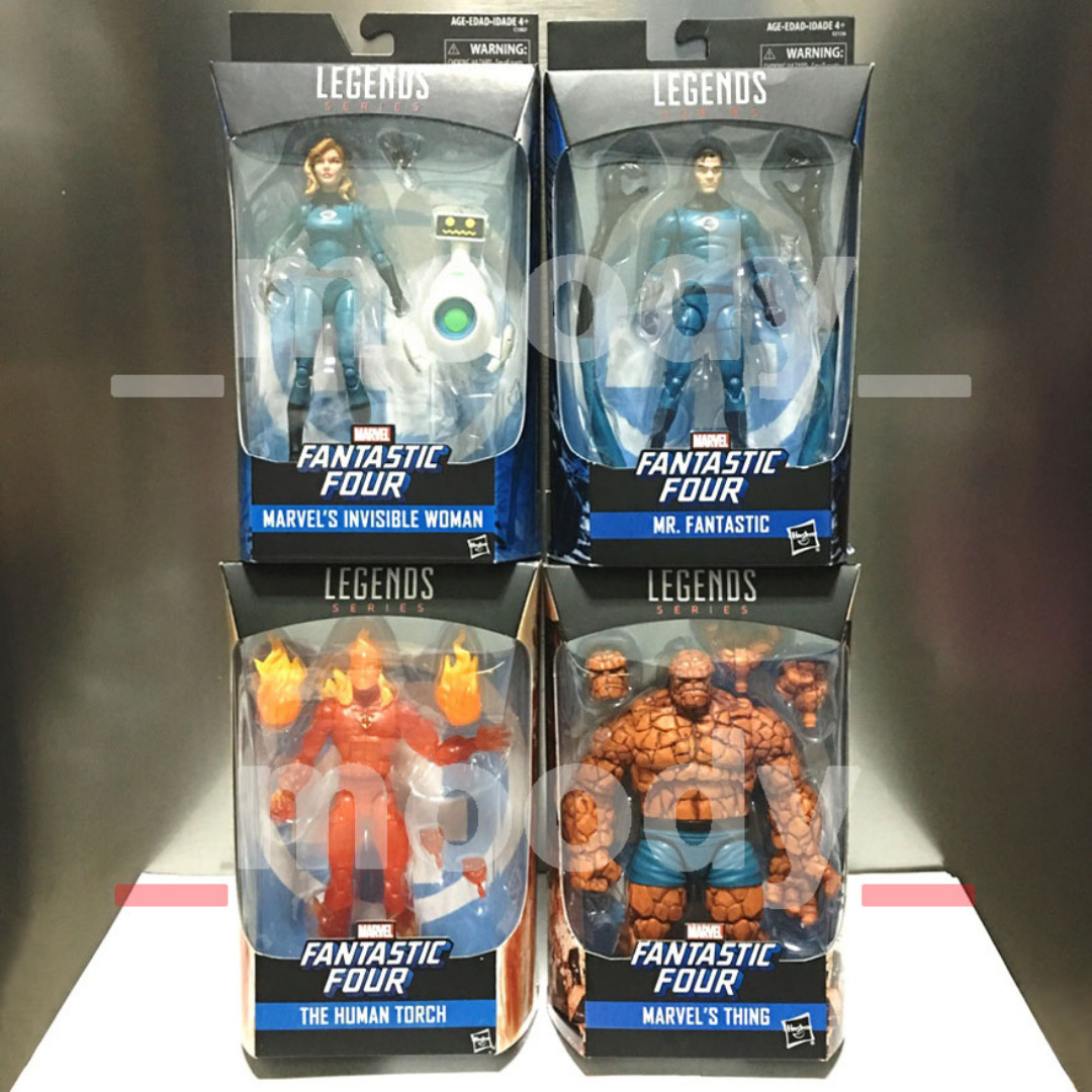 Marvel Legends 6" Inch Walgreens Fantastic Four 4 Human Torch Loose Complete 