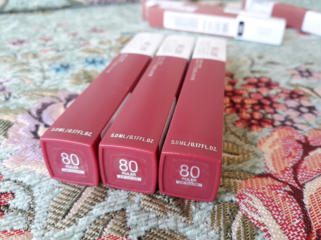 Maybelline Superstay Matte Ink Ruler Health Beauty Makeup On Carousell