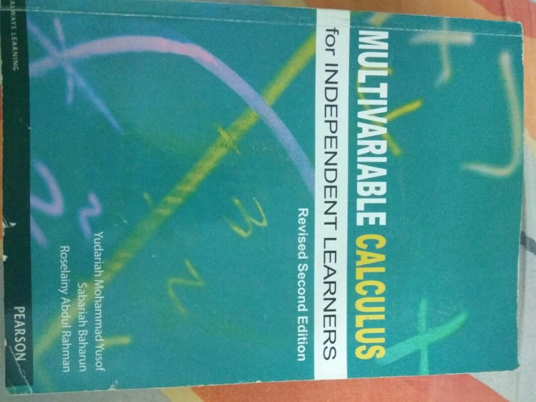 multivariable calculus (Category: Textbooks) located in Kuala Lumpur. Submitted by mr.endeavour (Listing ID 192387282, Image 1). Description: Not using anymore. Price is negotiable.