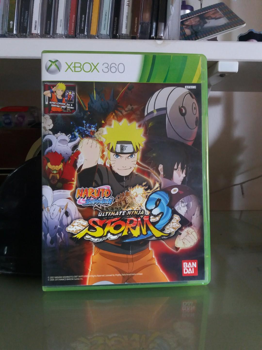naruto storm 3 game on Naruto Shippuden Ultimate Storm 3 Xbox 360 Toys Games Video Gaming Video Games On Carousell