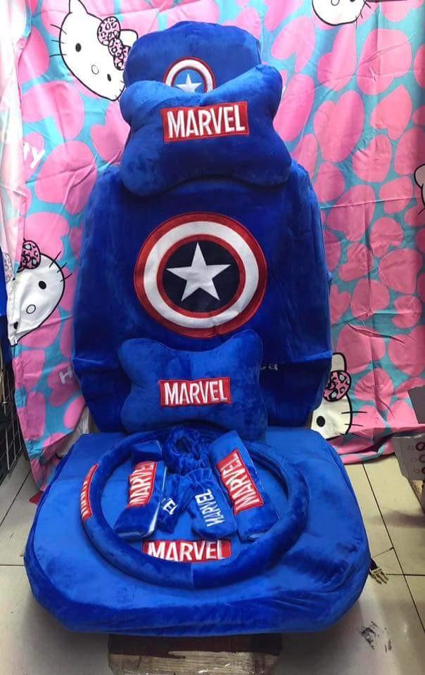 New Captain America Car Seat Covers Car Parts Accessories on Carousell