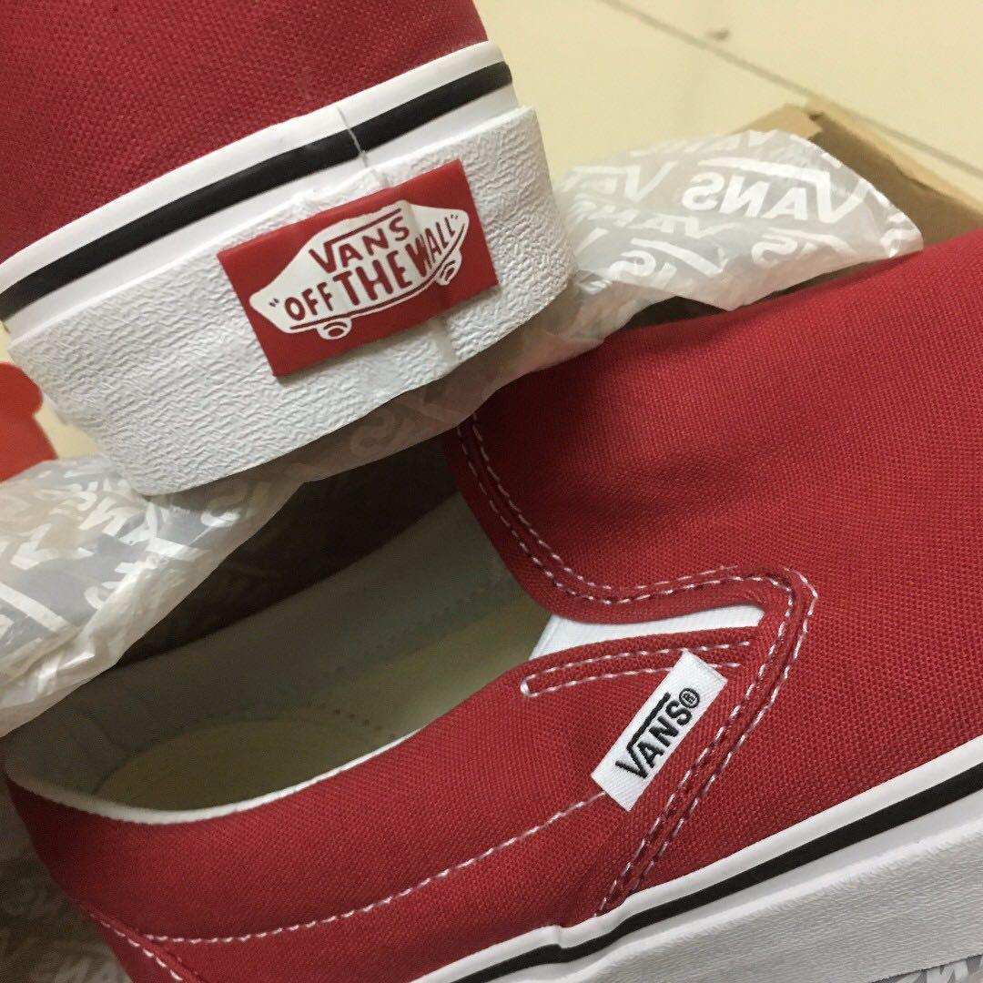 red vans off the wall