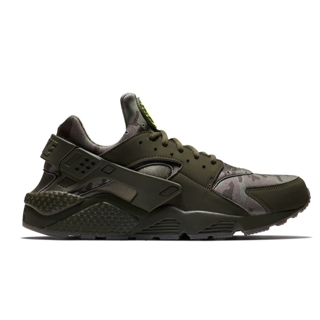 nike huarache green camo