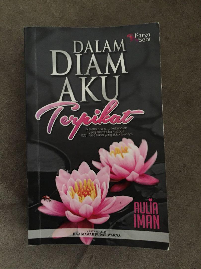 Novel Dalam Diam Aku Terpikat Books Stationery Books On Carousell
