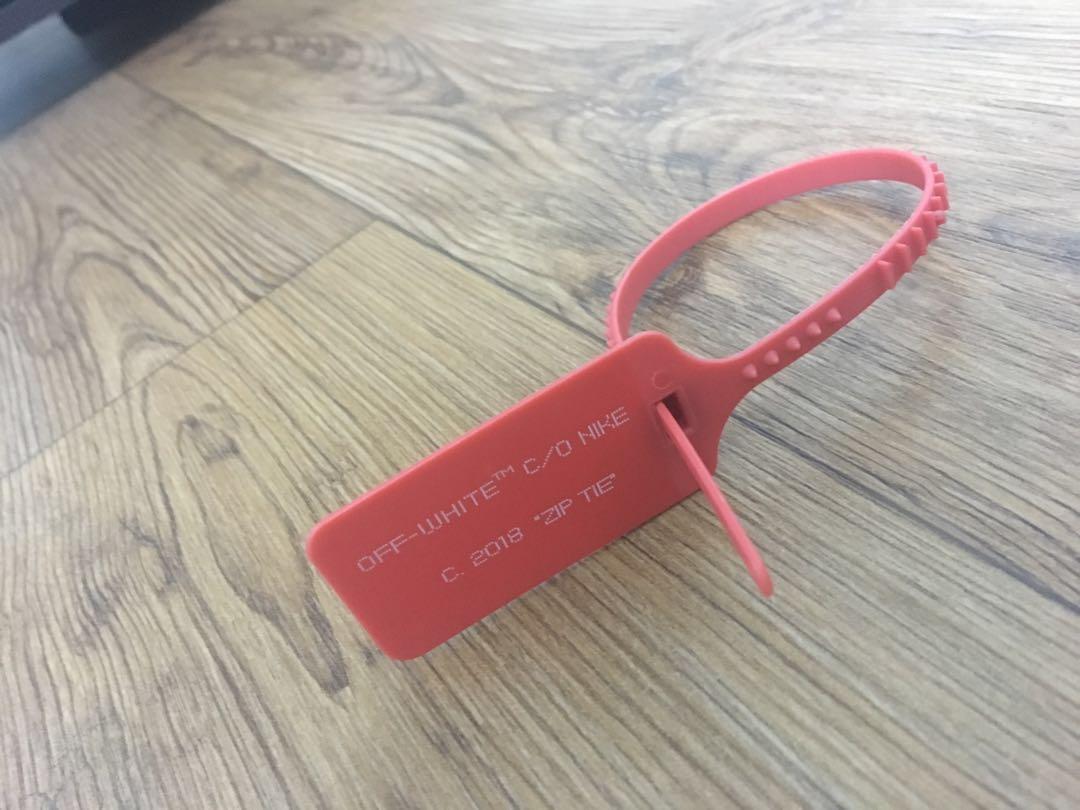 nike off white zip tie for sale