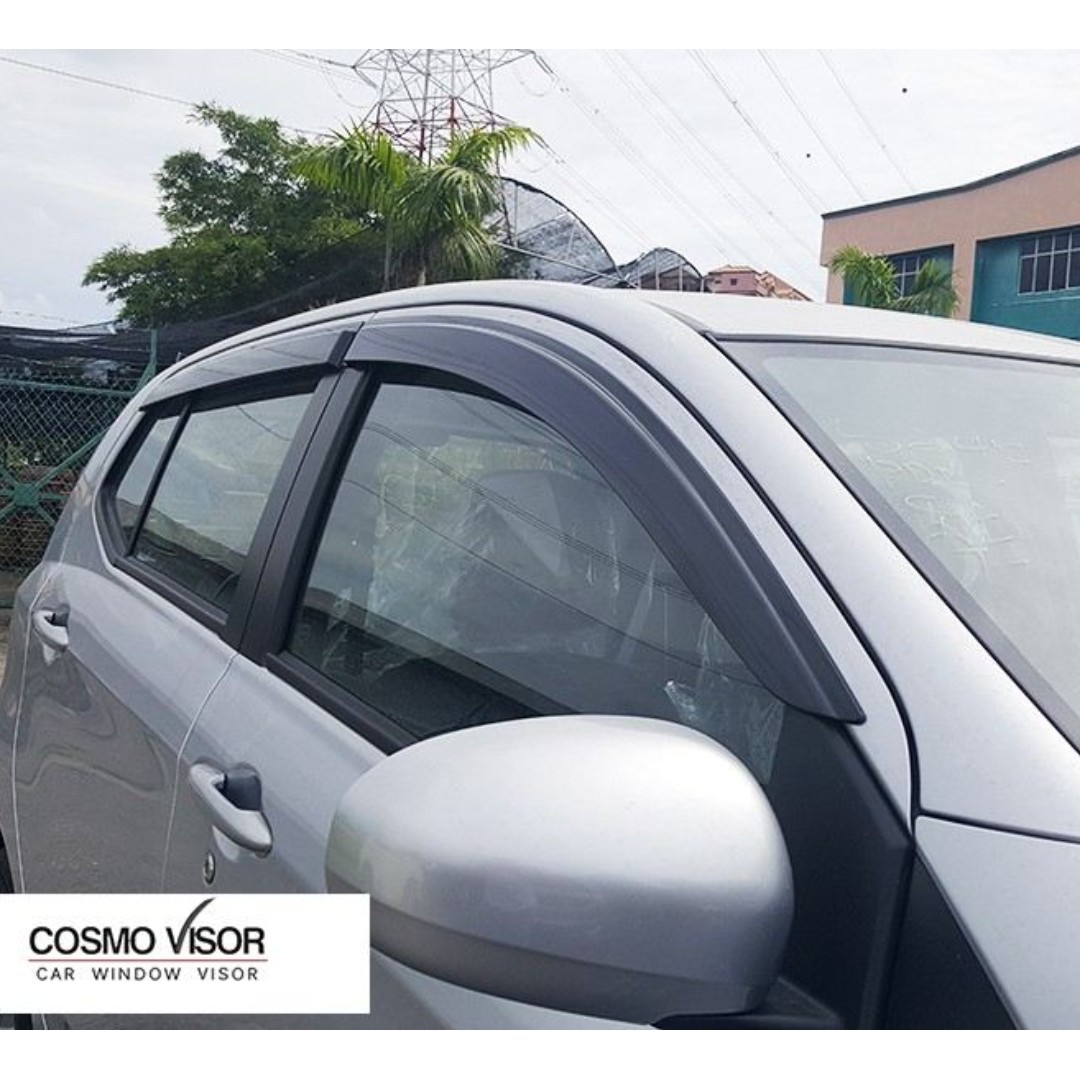 Perodua axia store door visor