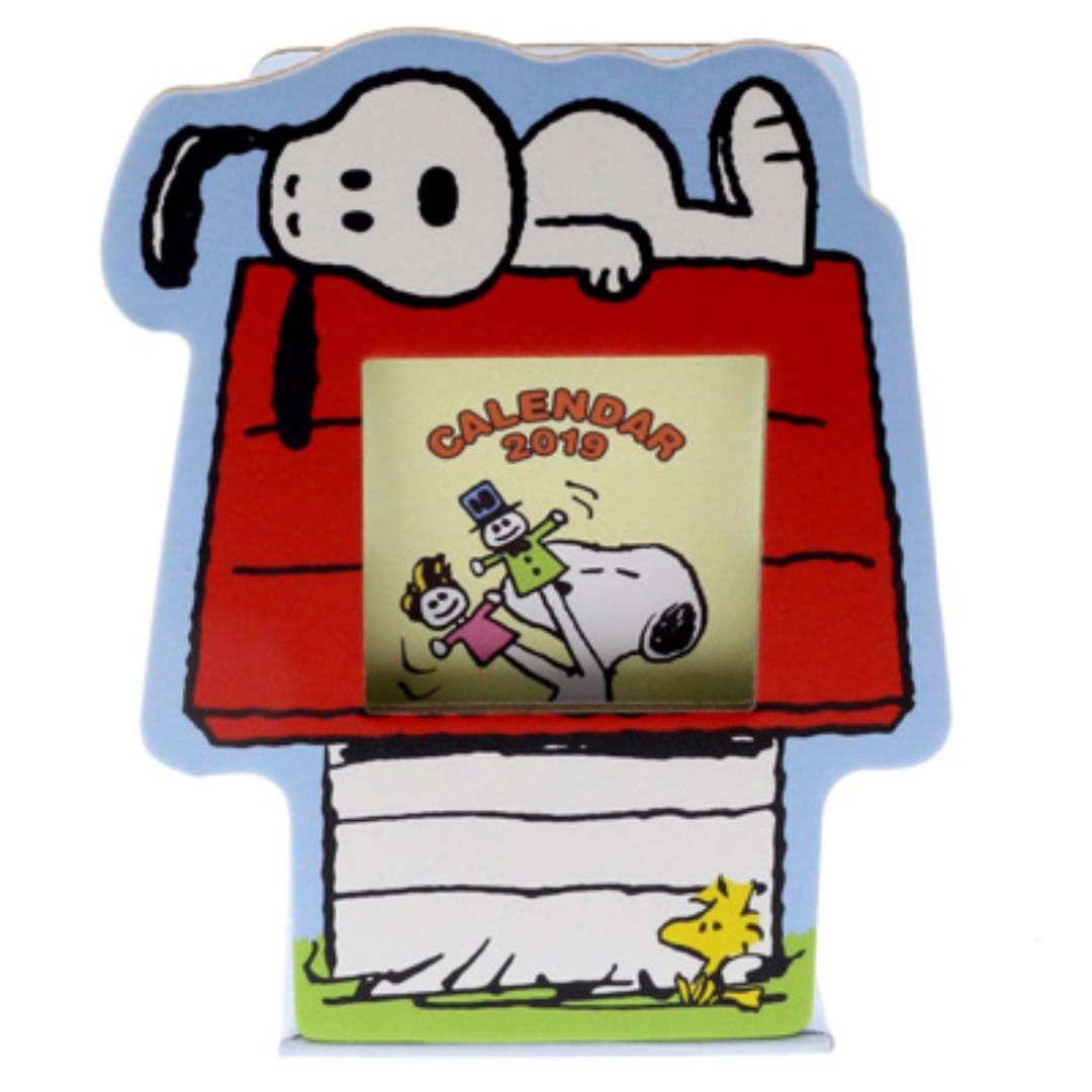 Po Snoopy Japan Desk Calendar Pen Stand 2019 Bulletin Board