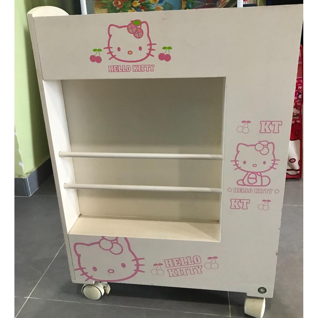 Preloved Hello Kitty Magazine Rack, Furniture & Home Living, Home