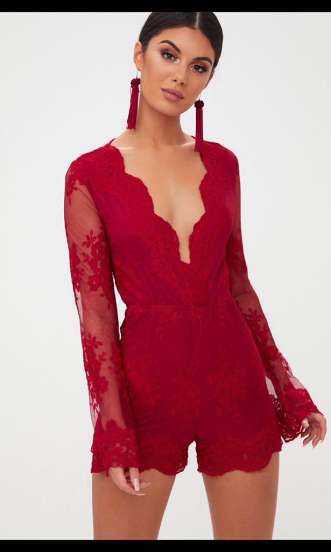 prettylittlething playsuit