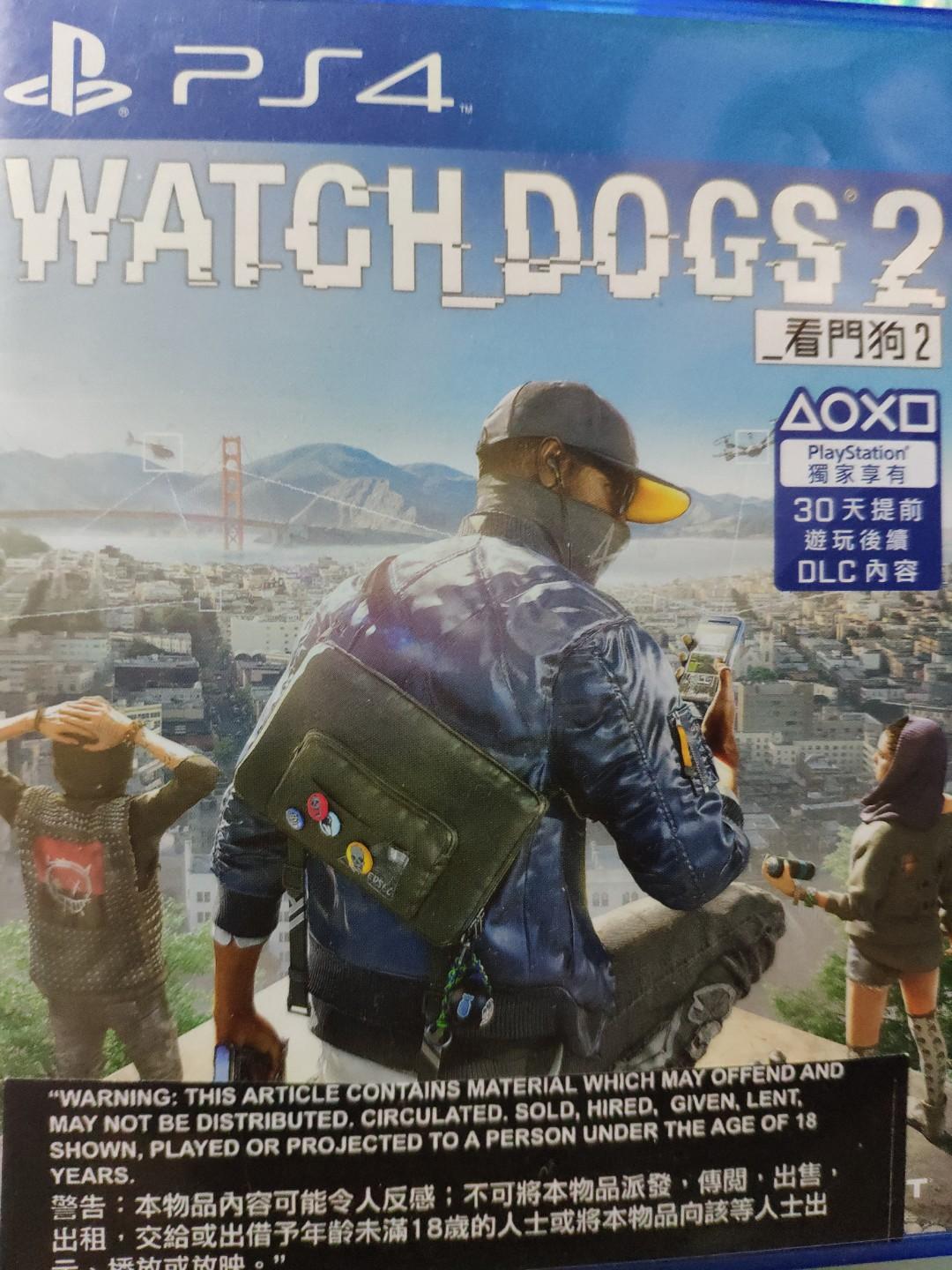 Ps4 Watch Dogs 2 遊戲機 遊戲機遊戲 Carousell Ps4 Watch Dogs 2 遊戲機 遊戲機遊戲 Carousell