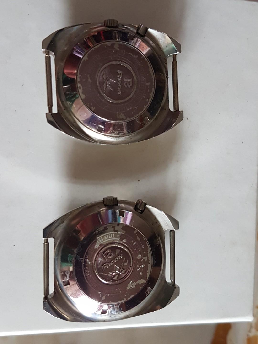 Ricoh Automatic Watch Cheap Sales Men S Fashion Watches On Carousell Vintage ricoh ladies quartz wrist watch, crystal cracked. carousell