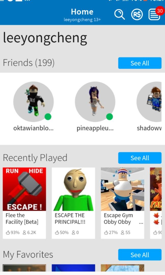 Roblox Account Toys Games Video Gaming Video Games On Carousell - obby for 30 robux new roblox