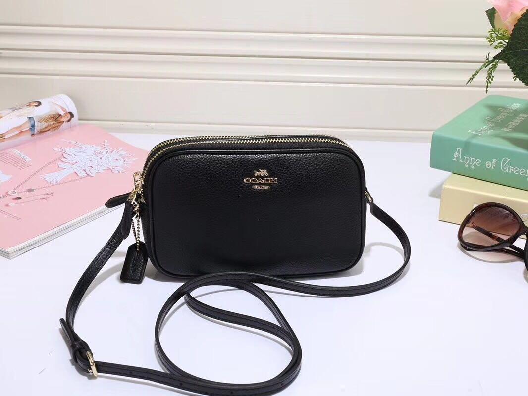 Sale Coach Double Zip Sling Bag Luxury Bags Wallets Sling