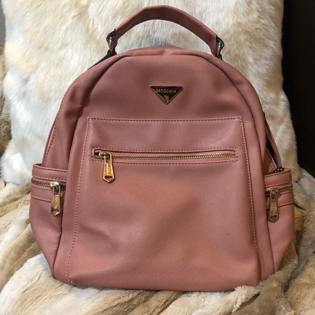 Secosana leather clearance backpack