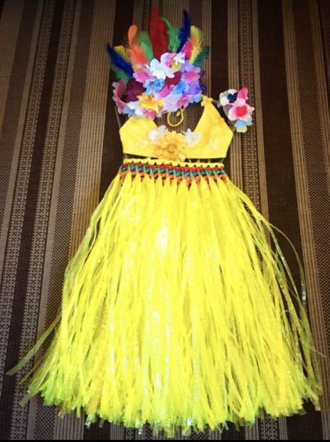 Child's hawaiian costume hot sale