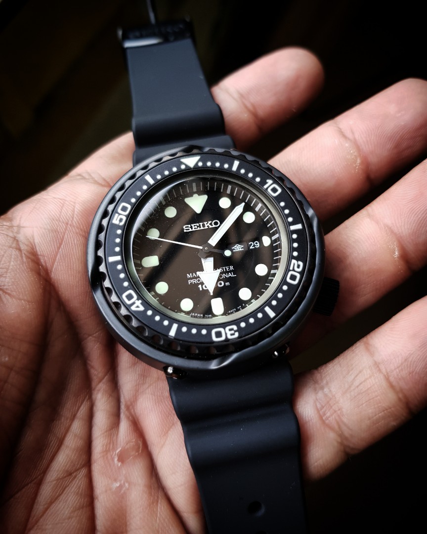 Seiko Tuna SBBN025 Marine Master Prospex 1000m Men s Fashion