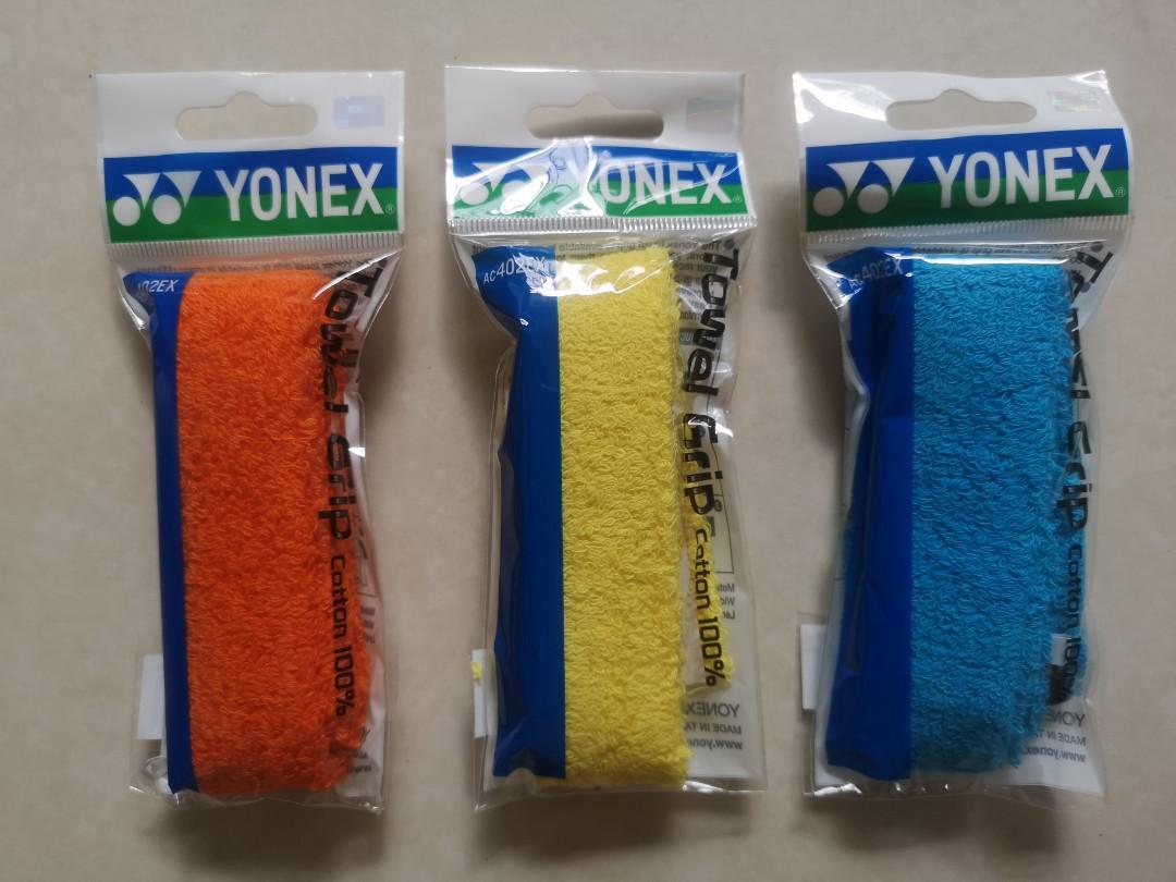 Red Yonex AC402EX Towel Grip 