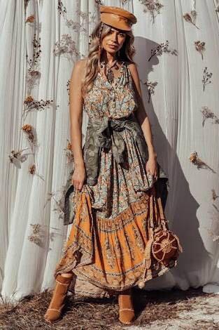 delirium maxi dress spell