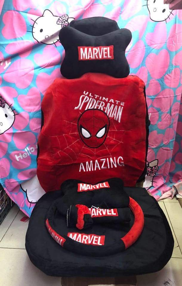 Spiderman Car Seat Covers Parts Accessories On Carou - Spiderman Car Seat Covers