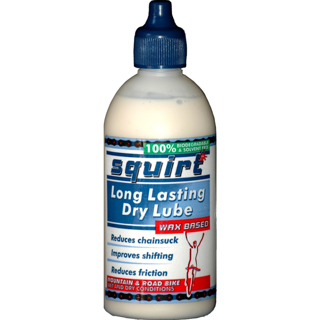 [SOLD OUT!] Squirt Dry Lube Waxed Based Bike Chain Lubricant 120ml