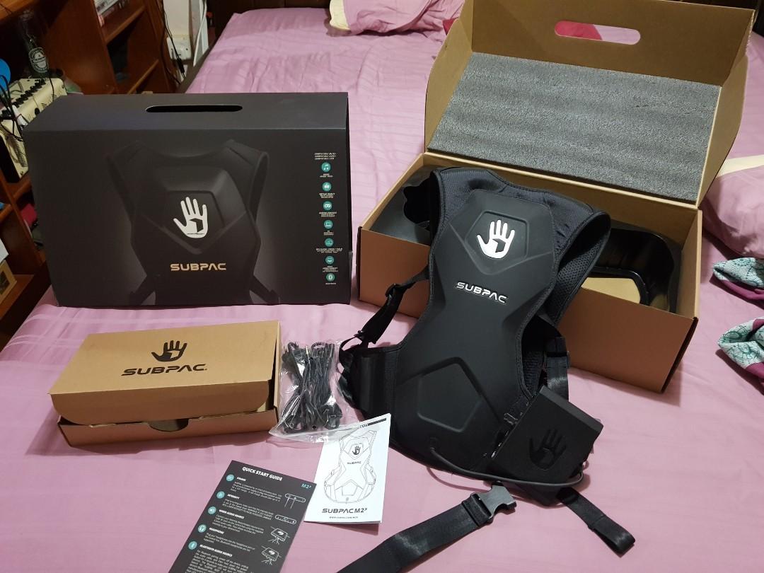 subpac - wearable bass, Hobbies & Toys, Music & Media, Music ...