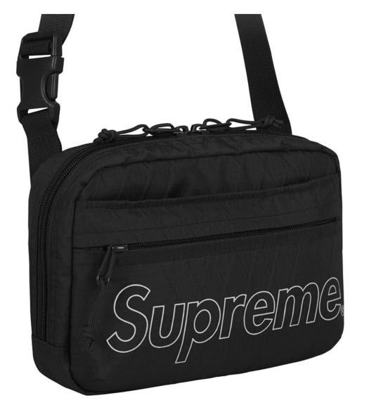 Supreme Shoulder Bag in Black, Men's Fashion, Bags, Sling Bags on Carousell
