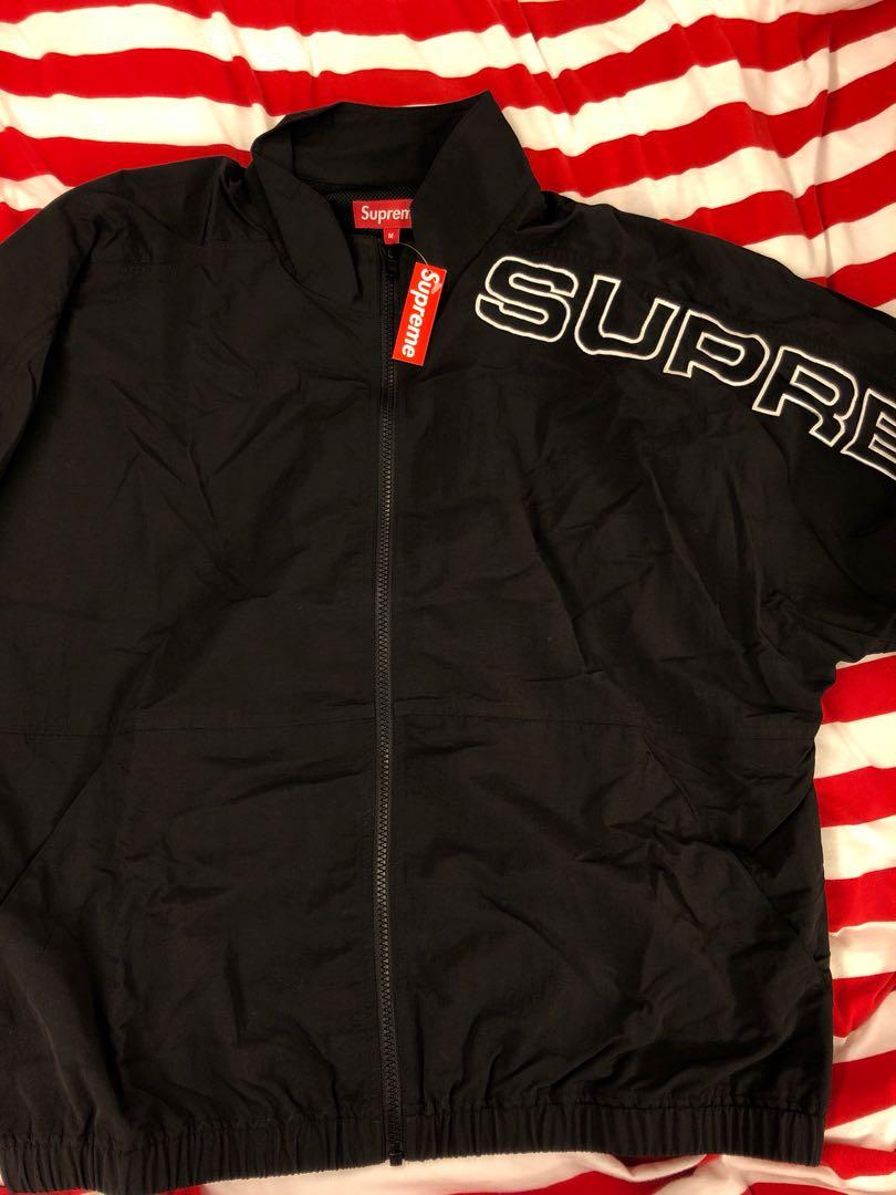 supreme split track jacket