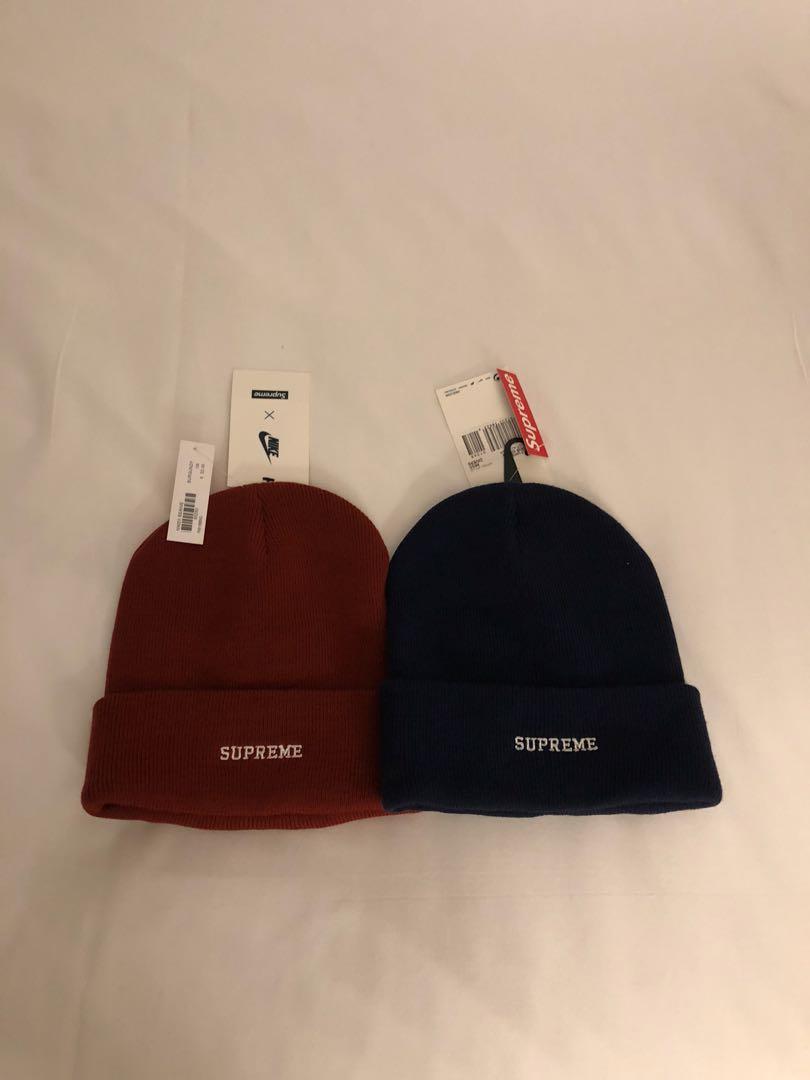 nike x supreme beanie