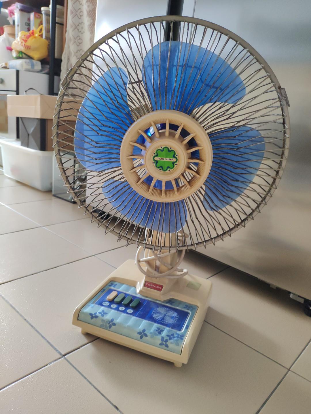 Table Fan Classic Retro Style Home Appliances Cooling Air