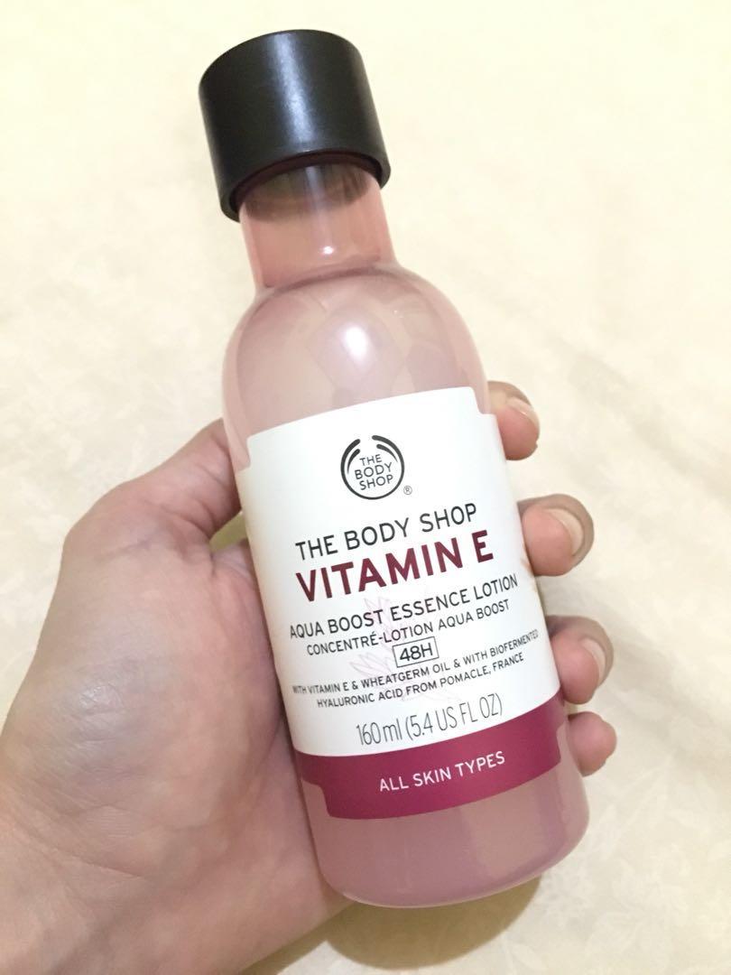 Body Shop Vitamin E Essence Lotion 160Ml Harga
