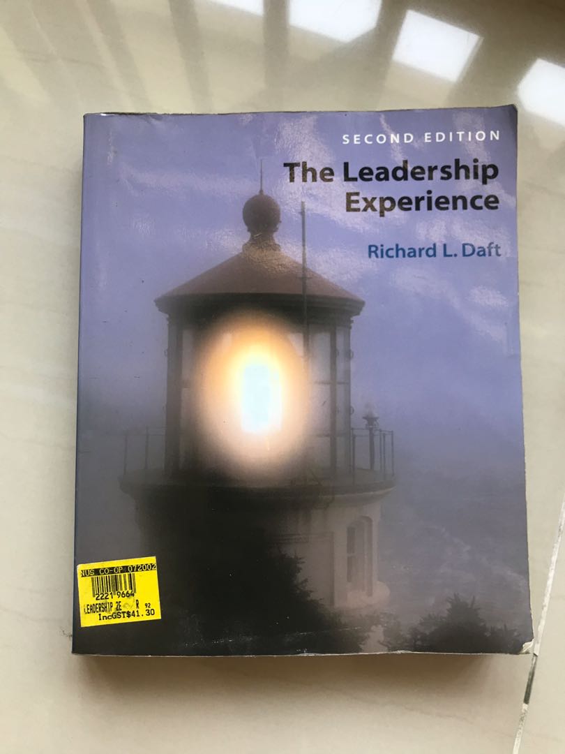 The Leadership Experience 2nd Edition By Richard L Daft Books