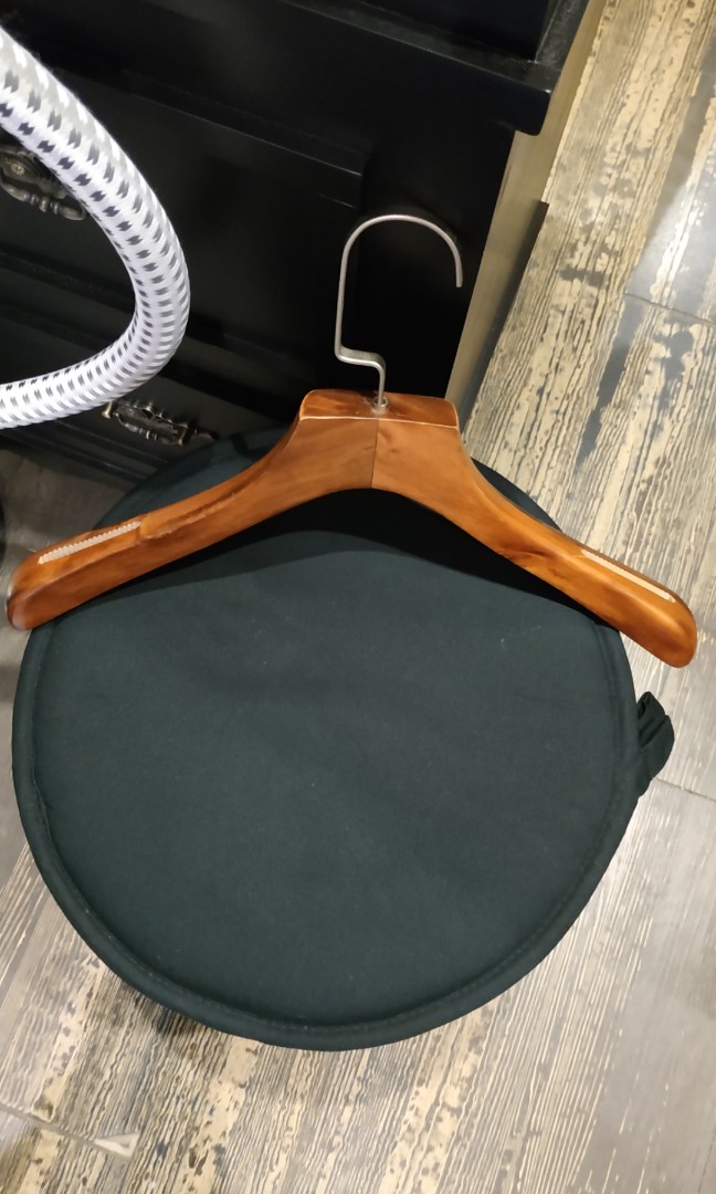 Used Wooden Hangers, Everything Else on Carousell