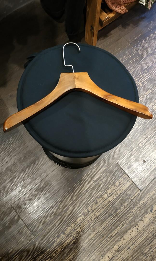 Used Wooden Hangers, Everything Else on Carousell