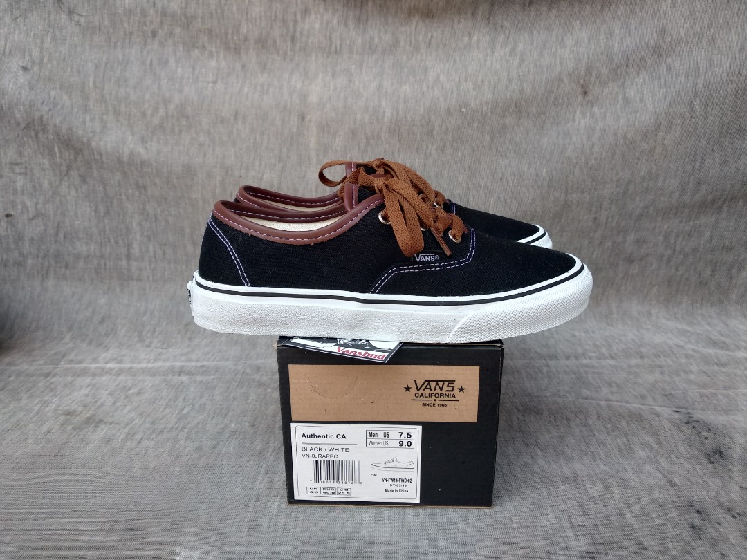 vans authentic ca