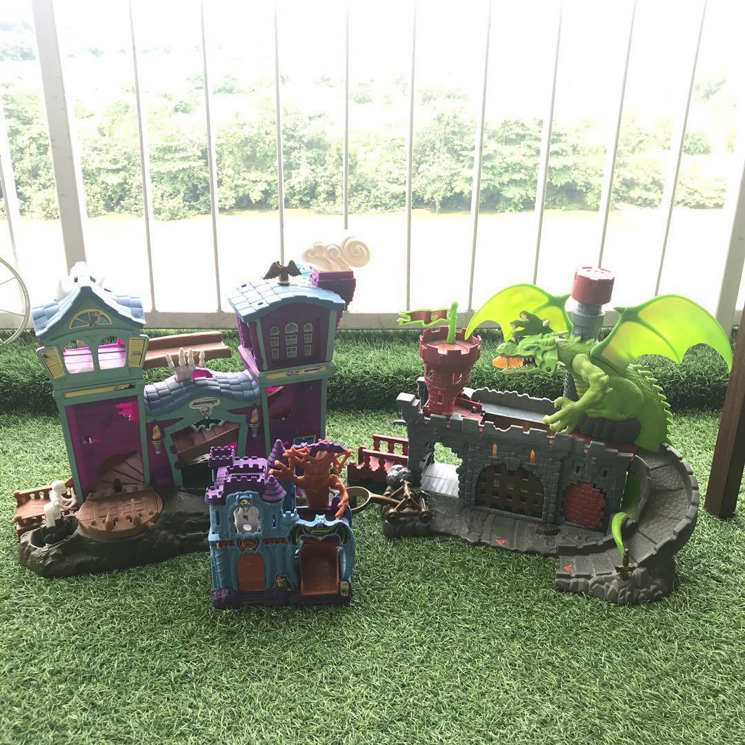 Vintage Matchbox Playset Bundle Haunted 