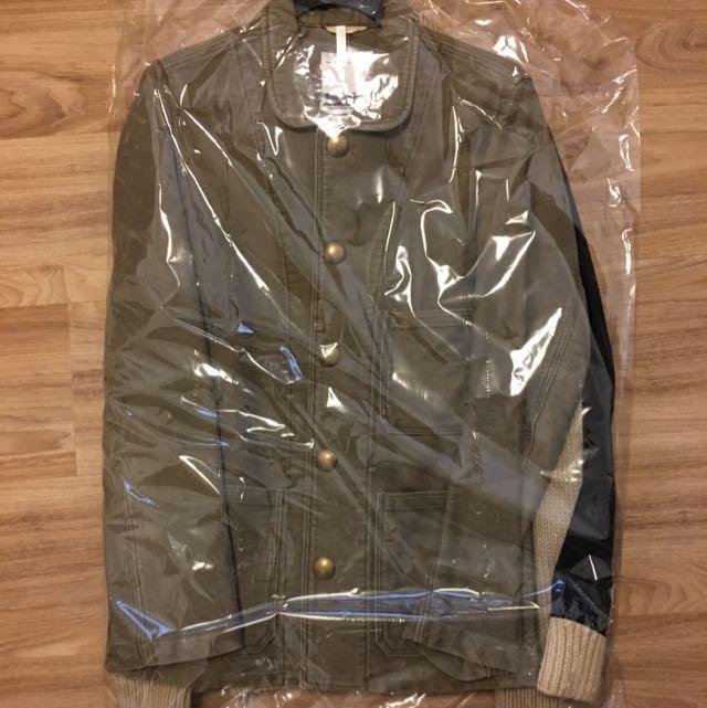 VISVIM Olive Cunningham Smock Jacket (Dmged Moleskin), Men's