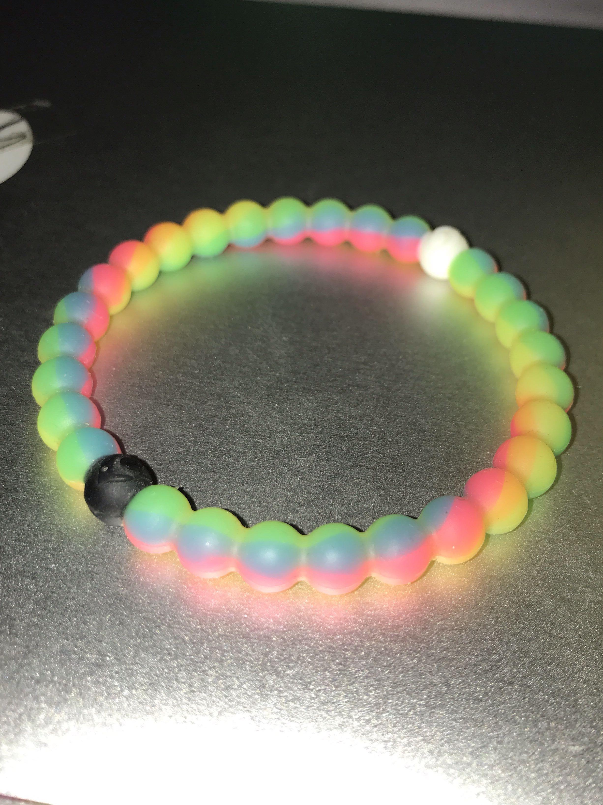 100 Authentic Neon Make A Wish Lokai Bracelet Women s Fashion Jewelry Organisers Bracelets on Carousell