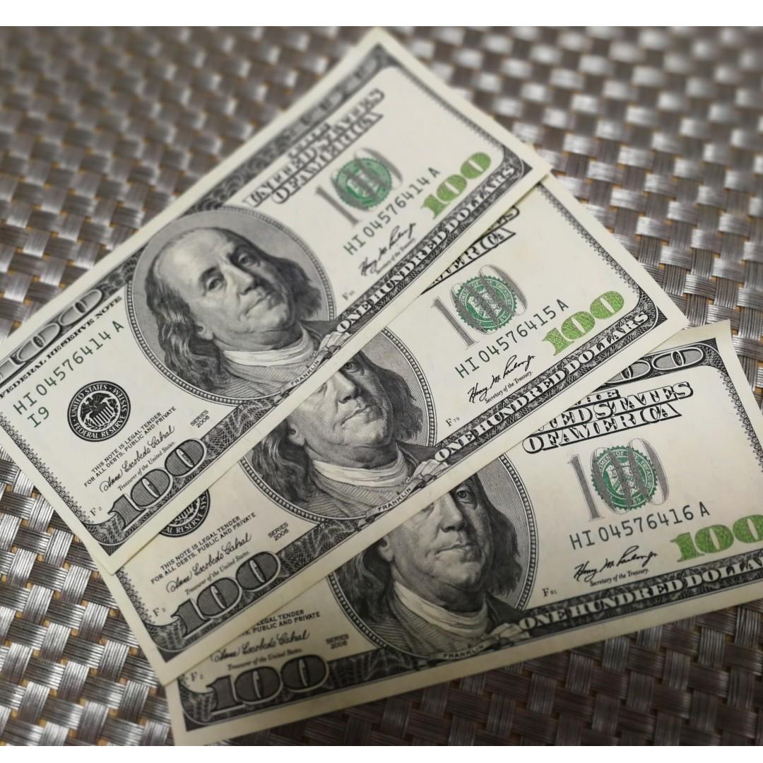 100 Usd Consequence Numbers Old Notes Vintage Collectibles Currency On Carousell