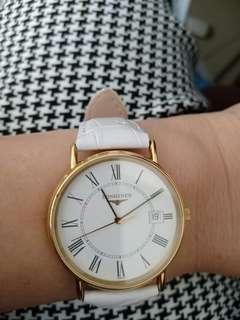 Jam tangan longines ori white