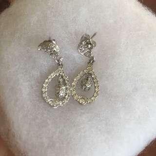 Cara New York Diamond Pendant Earrings