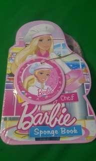 Barbie sponge book