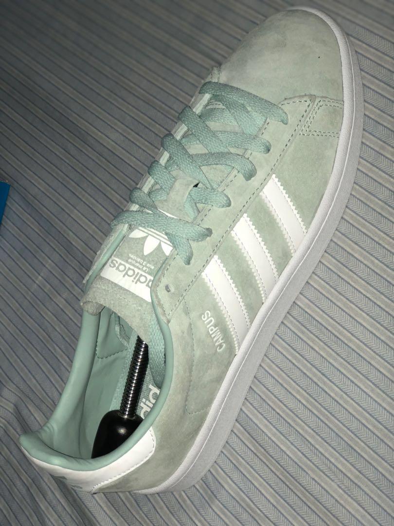 adidas campus ash green