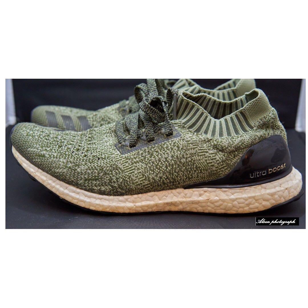 ADIDAS ULTRA BOOST UNCAGED OLIVE BB3901 US9.5 0