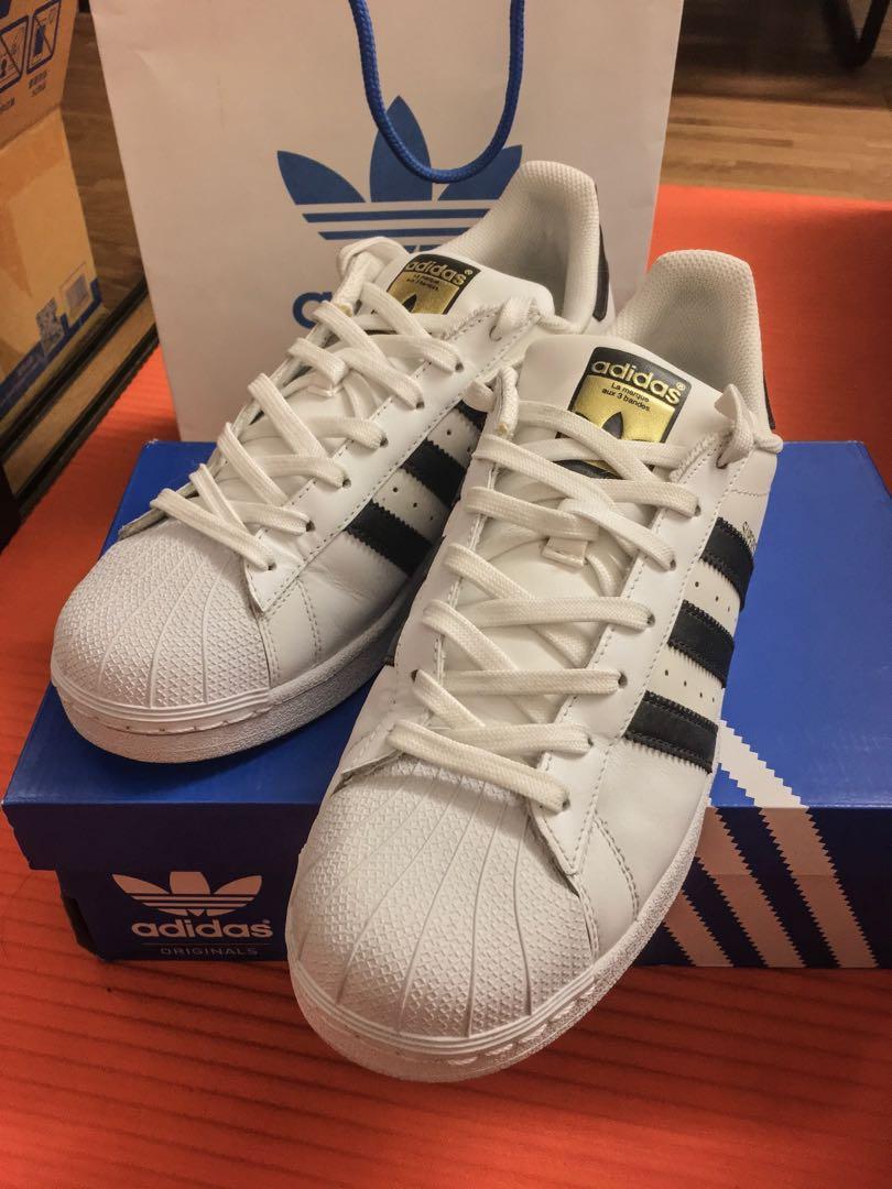 Adidas la marque aux 3 bandes white hot sale