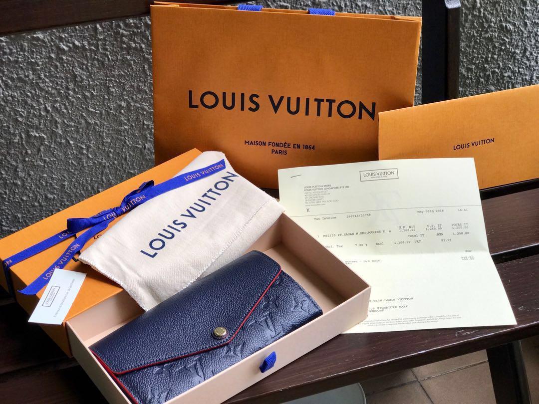 Louis Vuitton 2010 LV Monogram Sarah Wallet - Red Wallets, Accessories -  LOU685419
