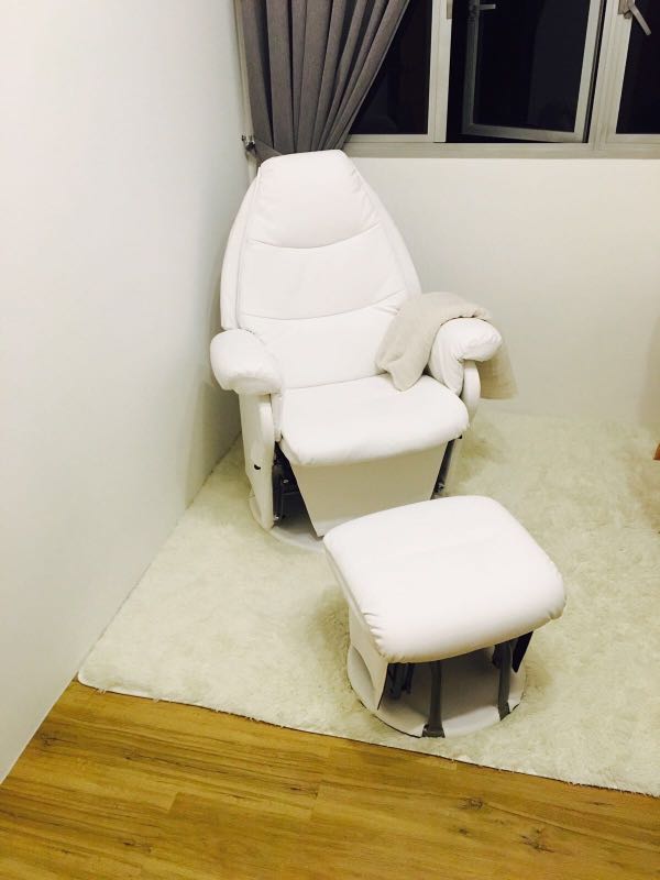 Vogue feeding glider chair & ottoman sales