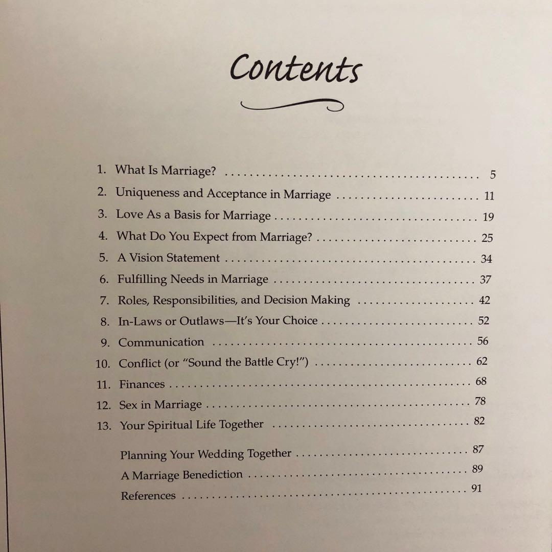 Before You Say I Do Book Wedding Marriage Preparation