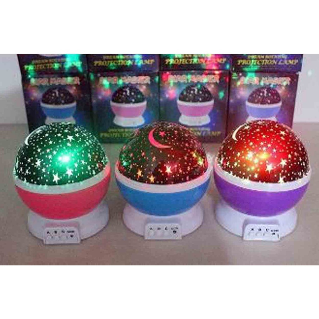star master rotating projection lamp